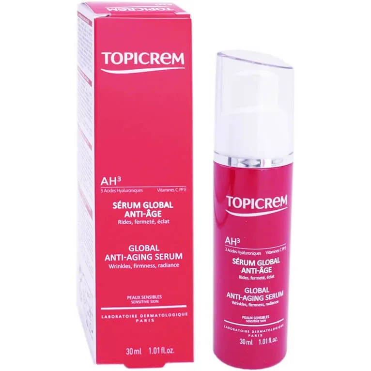 TOPICREM AH3 SERUM GLOBAL ANTI-ÎMBĂTRÂNIRE 30 ML — preț și oferte