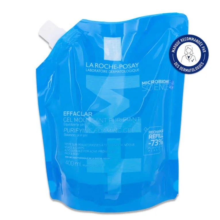 LA ROCHE-POSAY EFFACLAR GEL SPUMANT PURIFICANT REÎNCĂRCARE 400 ML — preț și oferte