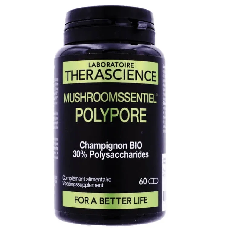 THERASCIENCE MUSHROOMSSENTIEL POLYPORE 60 CAPSULE — preț și oferte