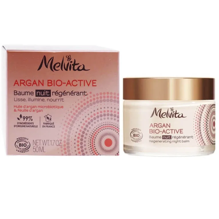 MELVITA ARGAN BIO ACTIVE Balsam de noapte regenerant 50 ml — preț și oferte