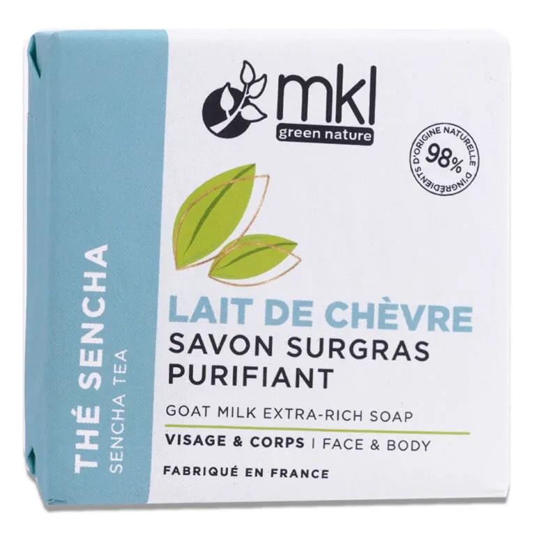 MKL SĂPUN PURIFICANT CU LAPTE DE CAPRĂ ȘI CEAI SENCHA 100 g — preț și oferte