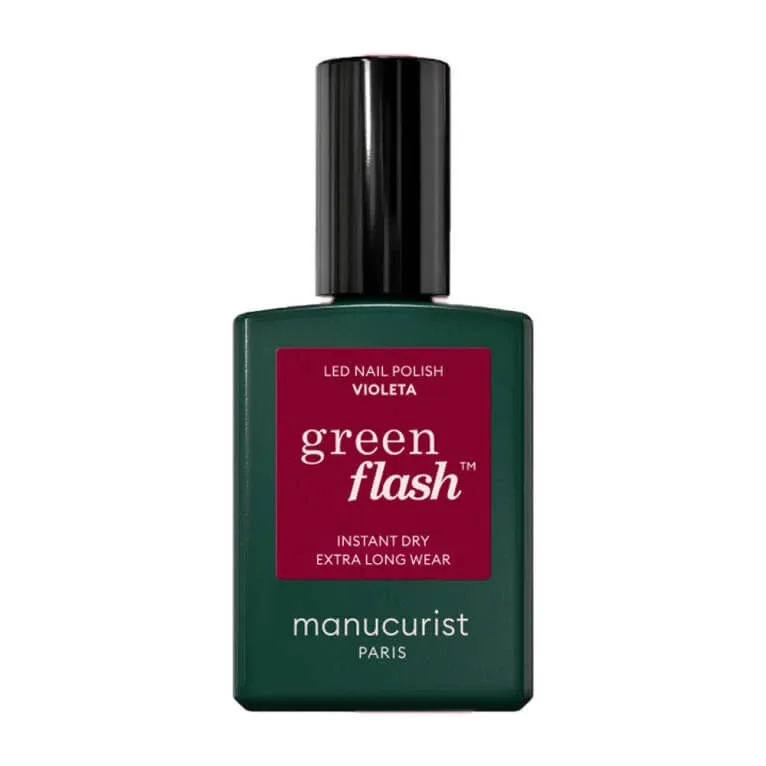 MANUCURIST GREEN FLASH LAC DE UNGHII VIOLET 15 ML — preț și oferte