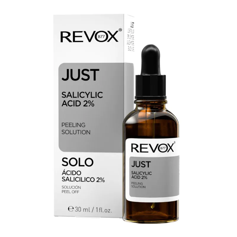 Solutie exfolianta cu acid salicilic 2% Just, 30ml, Revox — preț și oferte