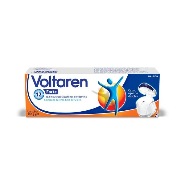 Voltaren Forte 23,2 mg/g gel, Haleon | 100 g HALEON ROMANIA S.R.L — preț și oferte