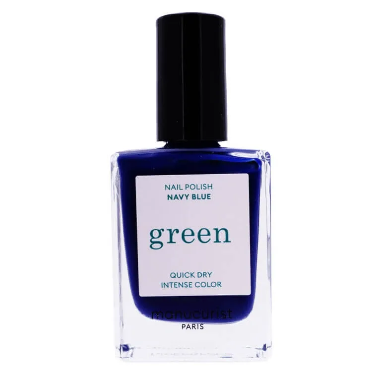 MANUCURIST GREEN LAC DE UNGHII ALBASTRU MARIN NOU 15 ML — preț și oferte