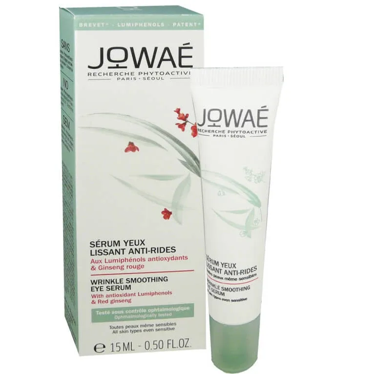 JOWAE SERUM PENTRU OCHI CU EFECT DE NETEZIRE ȘI ANTI-RIDURI 15 ML — preț și oferte