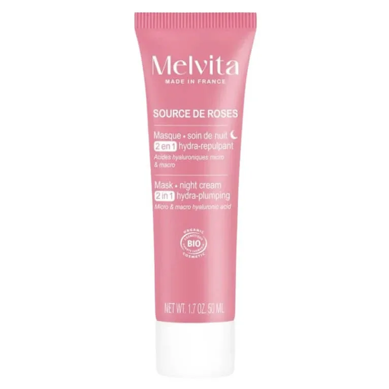 MELVITA BIO SOURCE DE ROSES MASCĂ DE NOAPTE 50 ML — preț și oferte