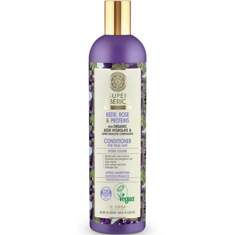 SUPER SIBERICA HYDRA VOLUME Balsam pentru păr fragil 400 ml — preț și oferte