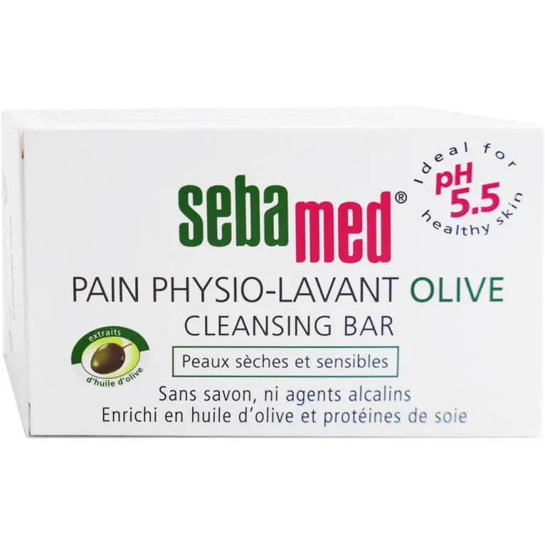 SEBAMED SĂPUN FIZIO-DEMACHIANT CU MĂSLINE PENTRU TENUL USCAT ȘI SENSIBIL 150G — preț și oferte
