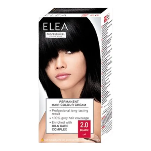 Vopsea de par 2.0 - Negru, Elea Professional | 123 ml SOLVEX COSMETICS INFINITY — preț și oferte