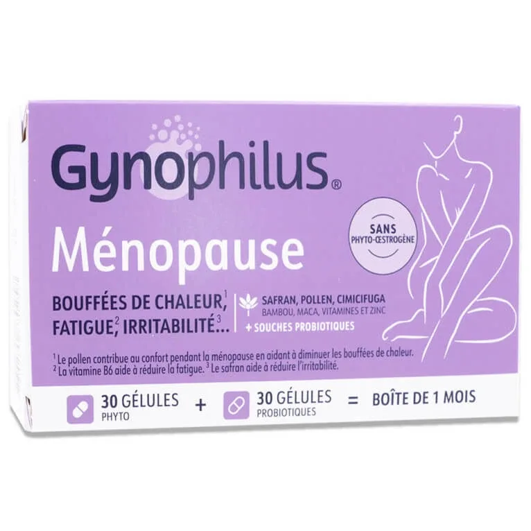 GYNOPHILUS MENOPAUSE 60 de capsule — preț și oferte