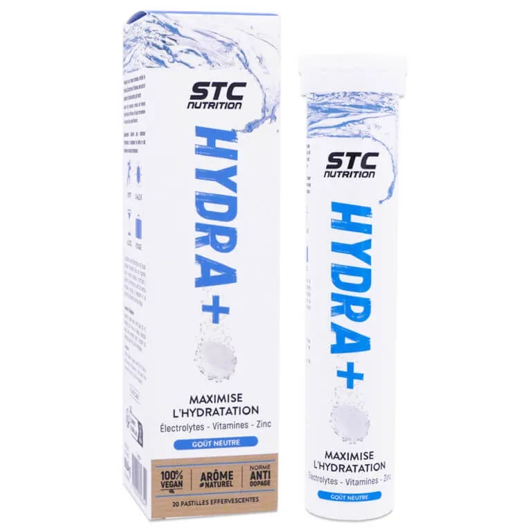 STC NUTRITION HYDRA+ GUST NEUTRU 20 TABLETE — preț și oferte