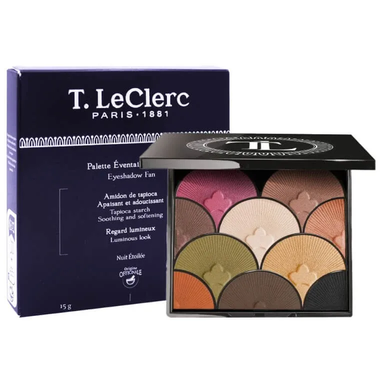 T.LECLERC PALETĂ DE NUANȚE „CERUL ÎNSTELAT” 15G — preț și oferte
