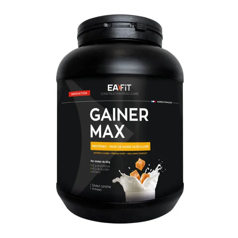 EAFIT GAINER MAX PROTEINE, AROMĂ DE CARAMEL, 1,1 KG — preț și oferte