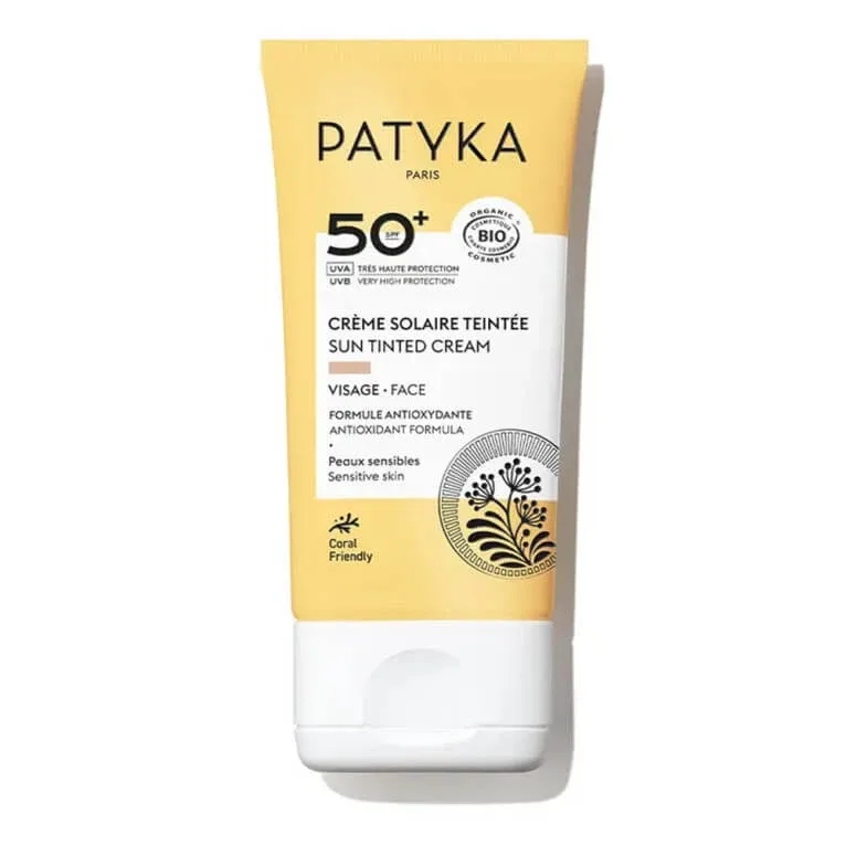 PATYKA BIO CREMĂ DE PROTECȚIE SOLARĂ CU CULOARE SPF50+ 40ML — preț și oferte