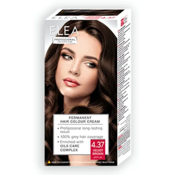 Vopsea de par 4.37 - Saten Catifelat, Elea Professional | 123 ml SOLVEX COSMETICS INFINITY — preț și oferte