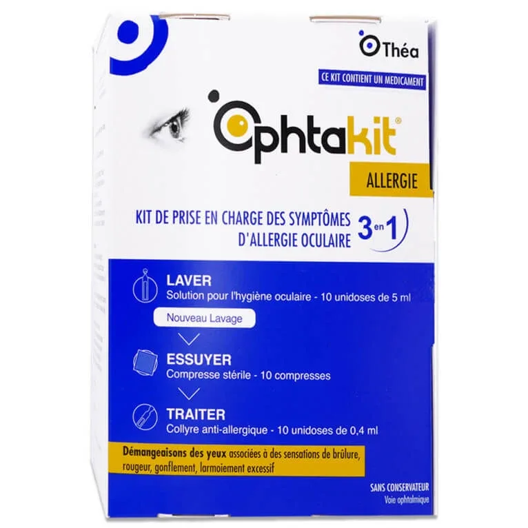 THEA OPHTAKIT KIT 3 ÎN 1 PENTRU ALERGII — preț și oferte