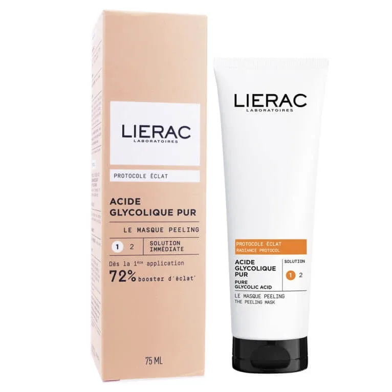 LIERAC PROTOCOL ECLAT MASCĂ CU ACID GLICOLIC PUR 75 ML — preț și oferte