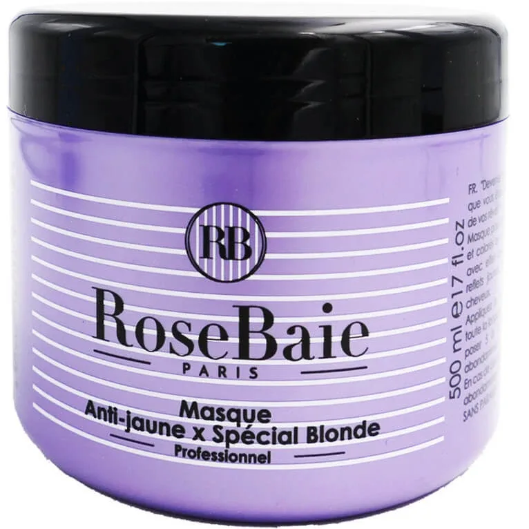 ROSE BAIE – Mască anti-galben specială pentru blondine 500 ml — preț și oferte
