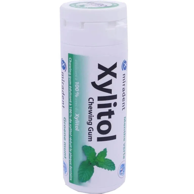 XILITOL 30 GUMĂ DE MASTICAT CU MENTĂ VERDE — preț și oferte