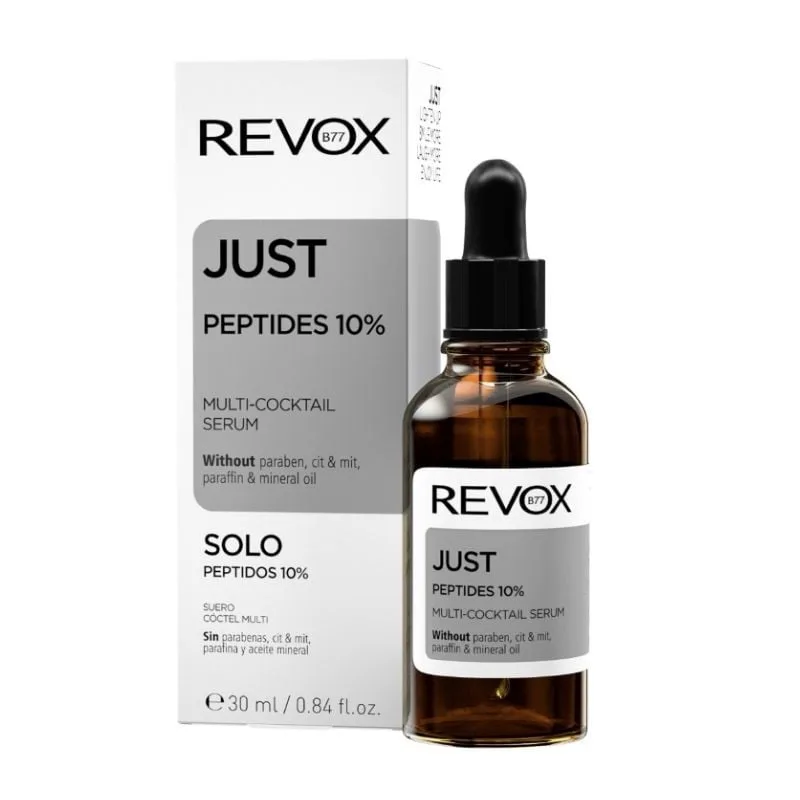 Serum pentru fata Just Peptides 10% Multi-Cocktail, 30ml, Revox — preț și oferte