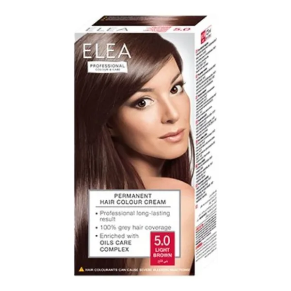 Vopsea de par 5.0 - Saten Deschis, Elea Professional | 123 ml SOLVEX COSMETICS INFINITY — preț și oferte