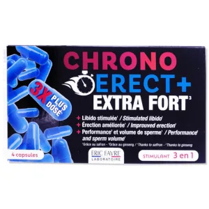 ERIC FAVRE CHRONO ERECT+ EXTRA FORT 4 CAPSULE