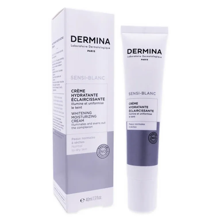DERMINA SENSI BLANC CREMĂ HIDRATANTĂ ȘI ILUMINATOARE 40 ML — preț și oferte