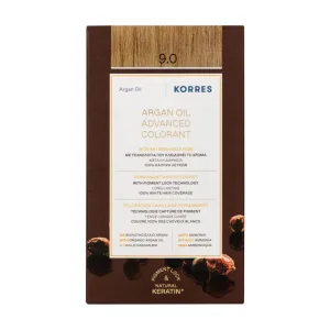 KORRES VOPSEA DE PĂR CU ULEI DE ARGAN 9.0 BLOND FOARTE DESCHIS
