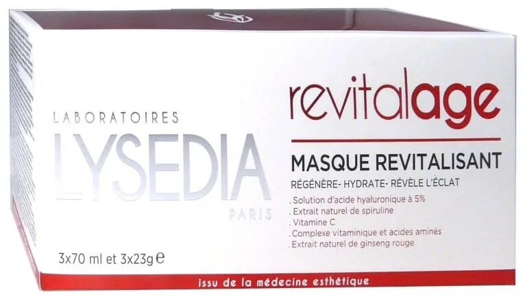 LYSEDIA REVITALAGE MASCĂ REVITALIZANTĂ 3x70 ml și 3x23 g — preț și oferte