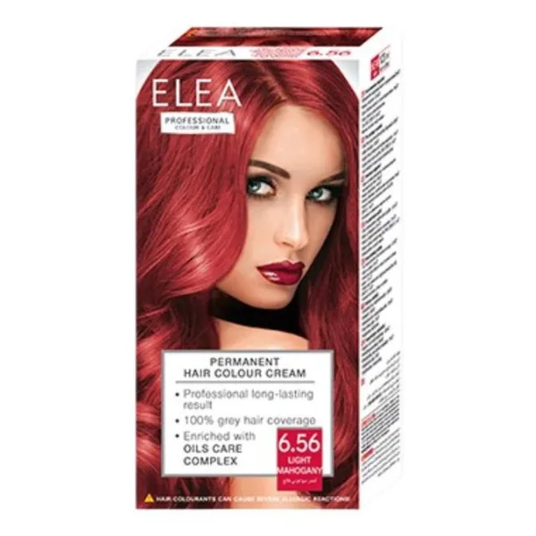 Vopsea de par 6.56 - Mahon Deschis, Elea Professional | 123 ml SOLVEX COSMETICS INFINITY — preț și oferte