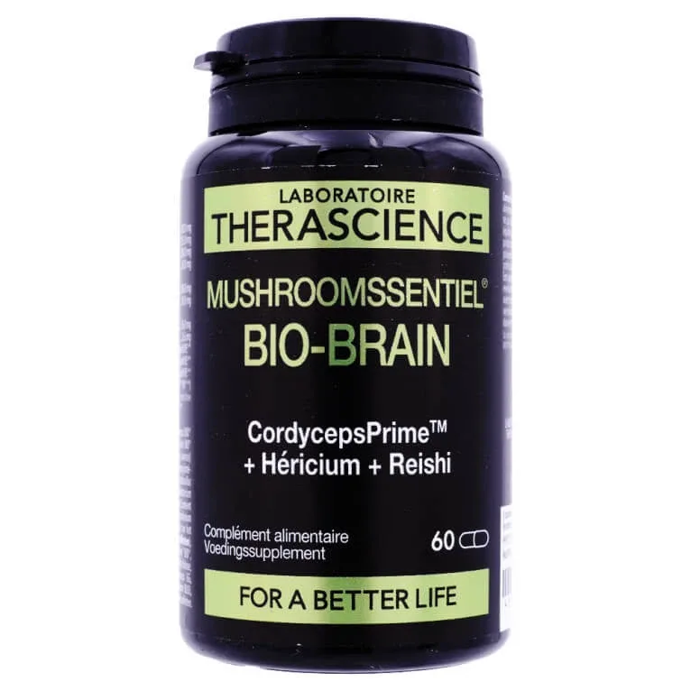 THERASCIENCE MUSHROOMSSENTIEL BIO BRAIN 60 CAPSULE — preț și oferte