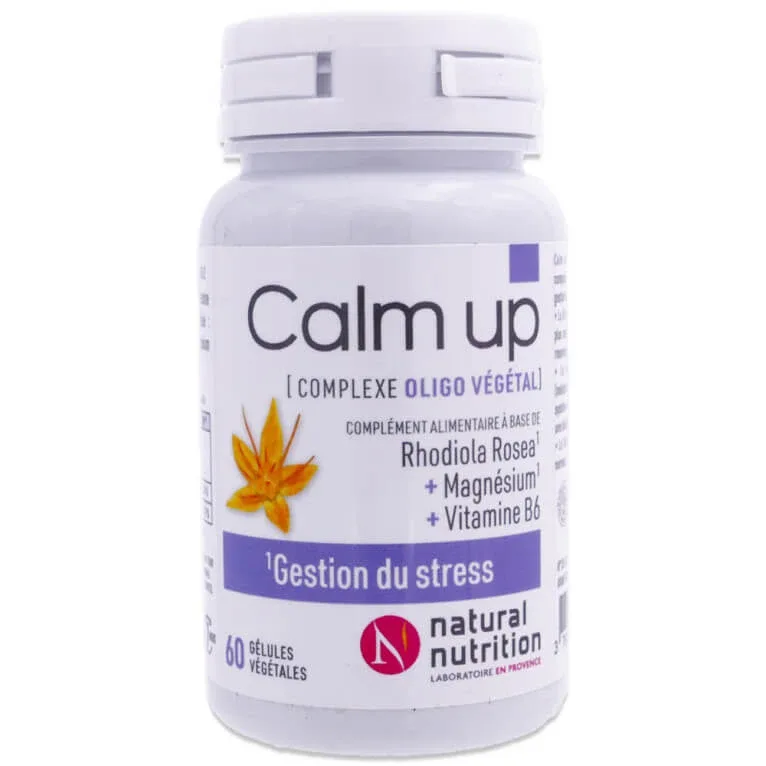 NATURAL NUTRITION CALM UP – GESTIONAREA STRESULUI – 60 DE CAPSULE — preț și oferte