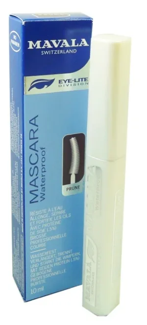 MAVALA MASCARA WATERPROOF PRUNE 10 ml