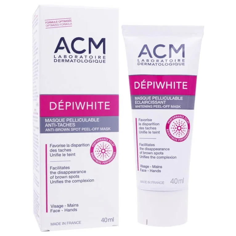 DEPIWHITE MASCĂ ANTI-PETE CU EFECT DE PELICULARE 40 ML — preț și oferte