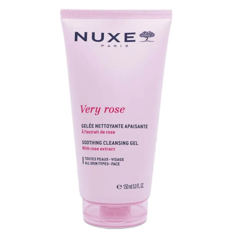 NUXE VERY ROSE GEL DE CURĂȚARE CALMANT 150 ml — preț și oferte