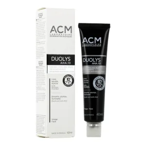 ACM DUOLYS AHA. 10 Cremă exfoliantă regenerantă de noapte 40 ml