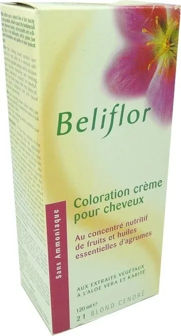 BELIFLOR CREMĂ DE VOPSEALĂ 21 BLOND CENUȘIU 120 ML — preț și oferte