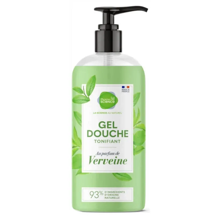 PHARMASCIENCE GEL DE DUȘ TONIFICANT CU VERVEINĂ 1 L — preț și oferte