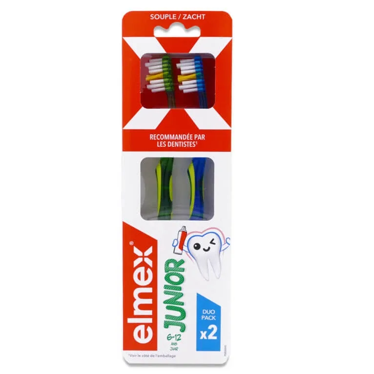 ELMEX JUNIOR 2 PERIUȚĂ DE DINȚI MOALE — preț și oferte