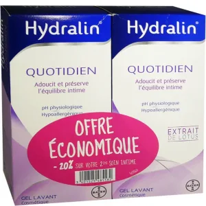 HYDRALIN APAISA SET DE 2 X 200 ML
