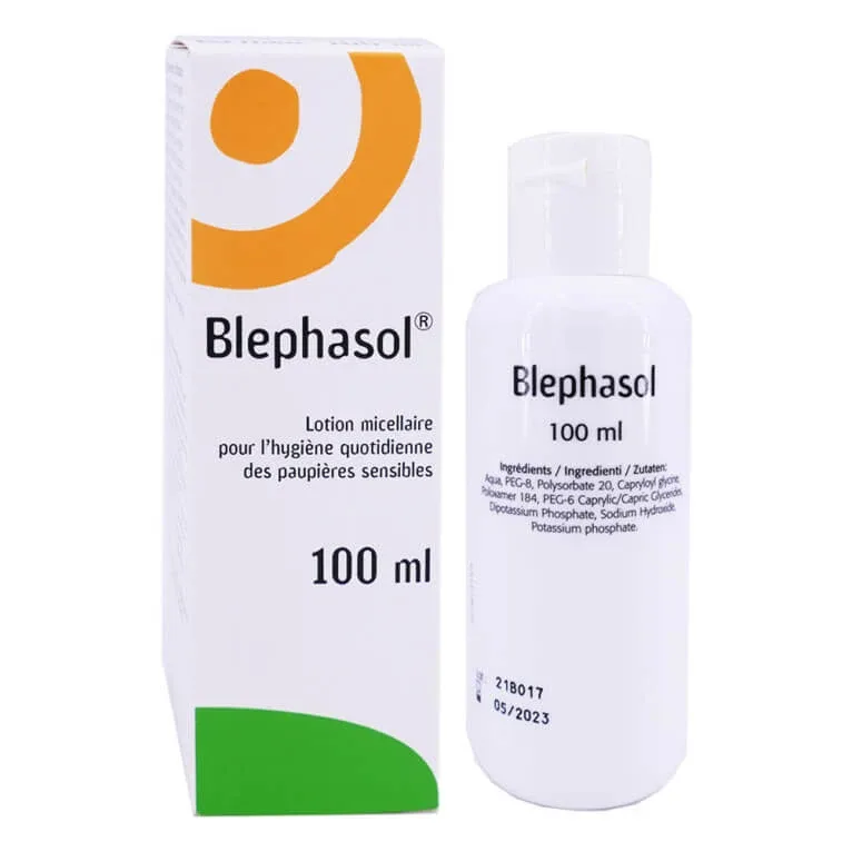 BLEPHASOL LOȚIUNE MICELARĂ PENTRU IGIENA OCULARĂ 100 ML — preț și oferte