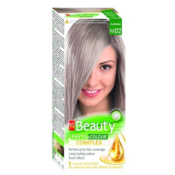Vopsea de par M02 Blond platinat, MM Beauty | 110 g SOLVEX COSMETICS INFINITY — preț și oferte