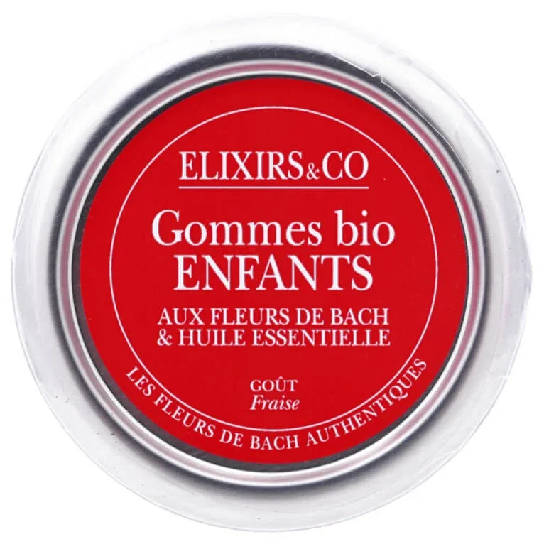 ELIXIRS & CO GUME DE MASTICAT BIO PENTRU COPII, CU AROMĂ DE CĂPȘUNI, 45 G — preț și oferte