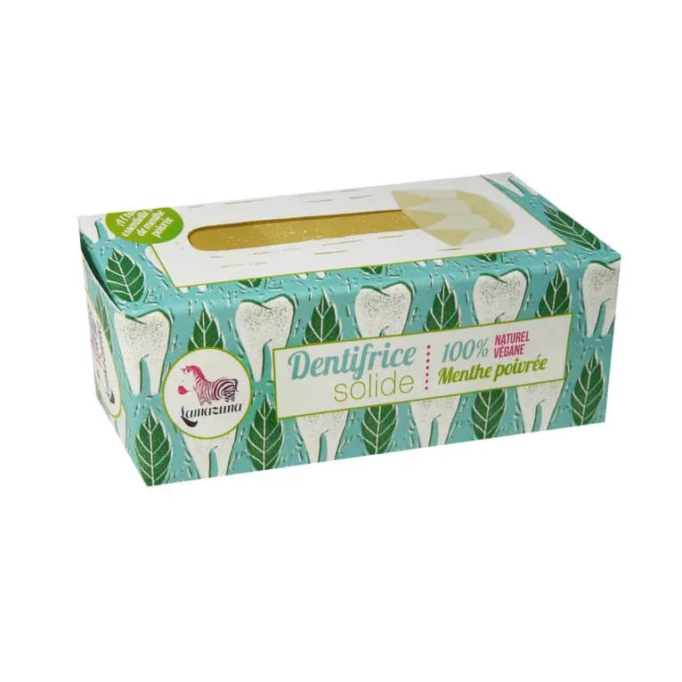 PASTĂ DE DINȚI SOLIDĂ 100% VEGANĂ CU MENTĂ PIPERATĂ 17 g — preț și oferte