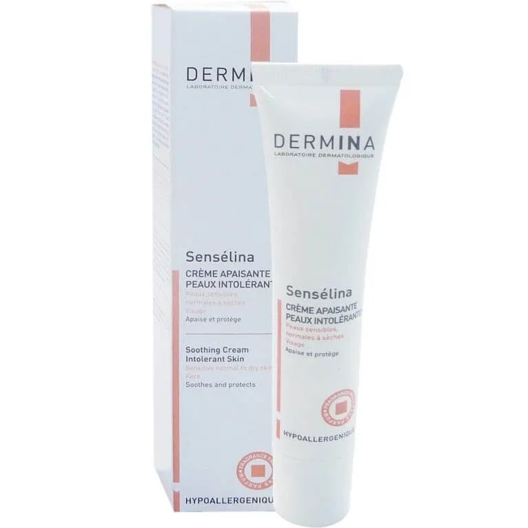 DERMINA SENSELINA CREMĂ CALMANTĂ PENTRU TENUL INTOLERANT 40 ML — preț și oferte