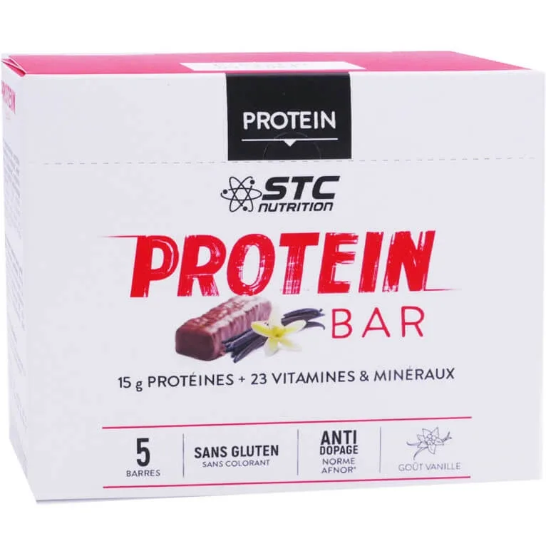 STC NUTRITION PROTEIN 5 BAR VANILIE — preț și oferte