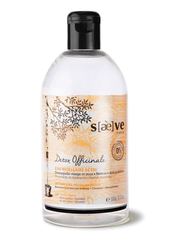 SAEVE DETOX OFFICINALE APĂ MICELARĂ DETOX 500 ML — preț și oferte