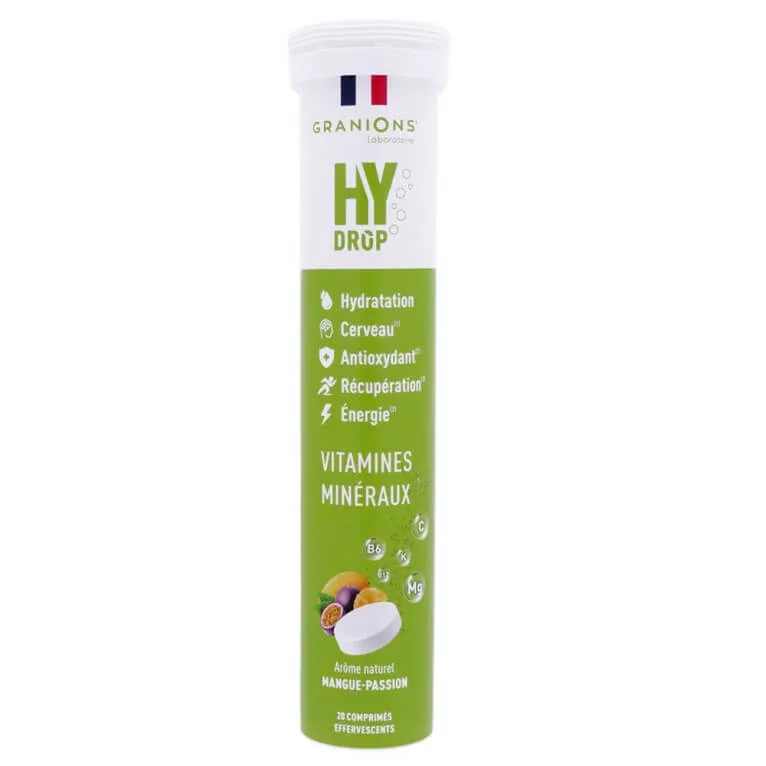 GRANIONS HYDROP MANGO ȘI PASSION 20 COMPRIMATE EFERVESCENTE — preț și oferte