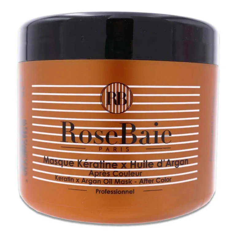 ROSE BAIE – Mască post-vopsire cu keratină și ulei de argan, 500 ml — preț și oferte